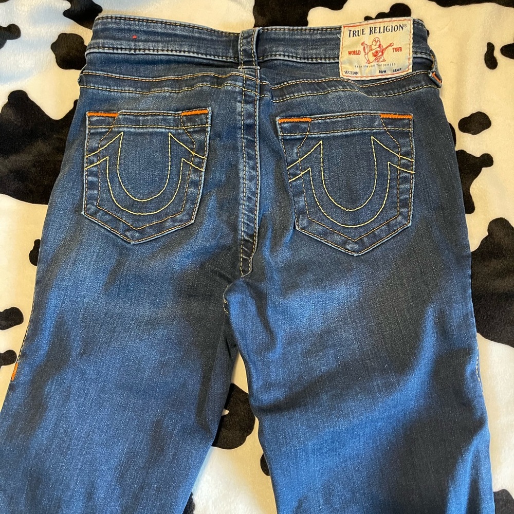 True Religion Mid Rise Bootcut Jean